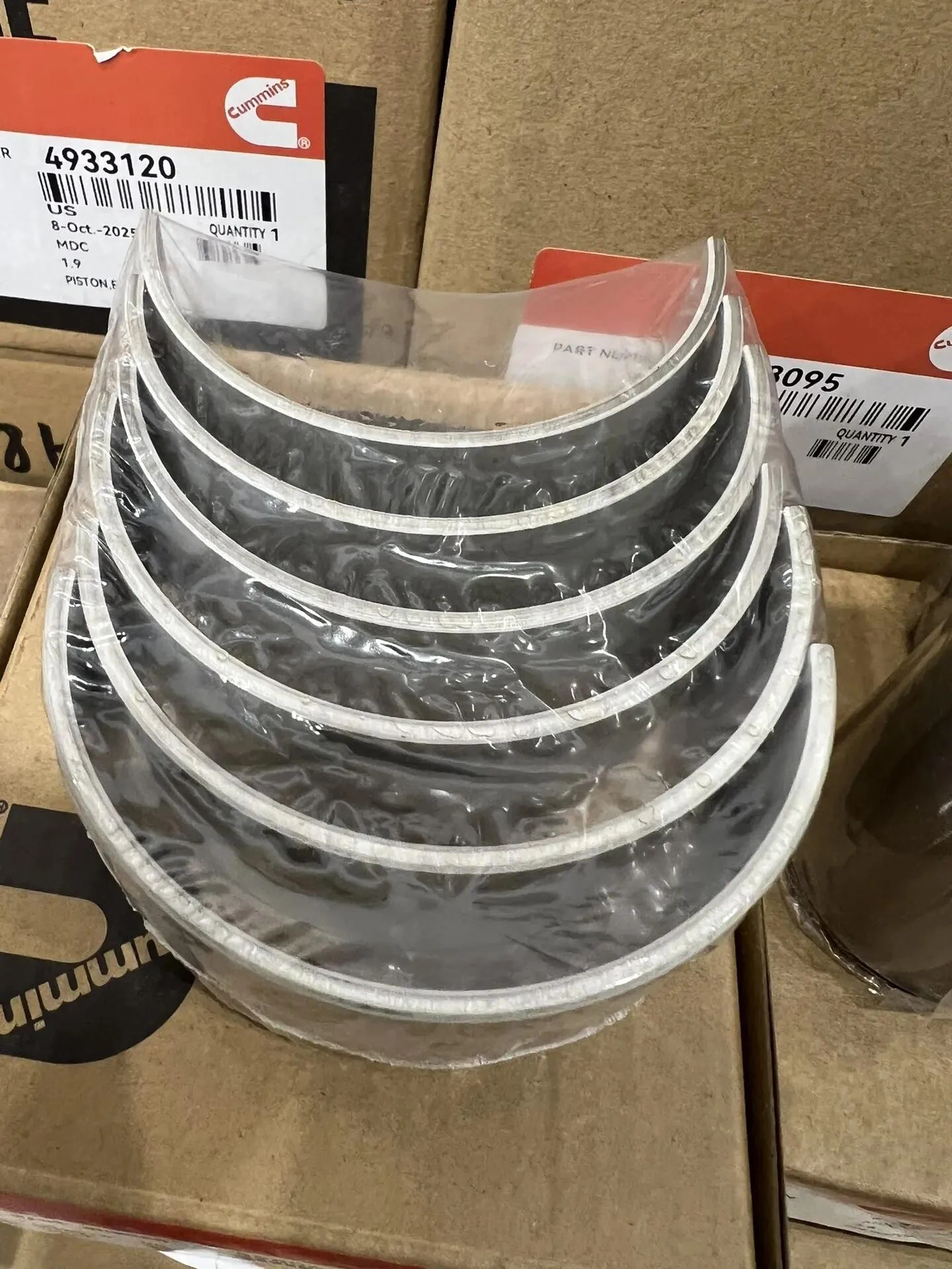 Вкладыш STD шатунный верх.(нижн) 3950661 (3901430, 3901460) 3966244 - 6CT,ISLe,L