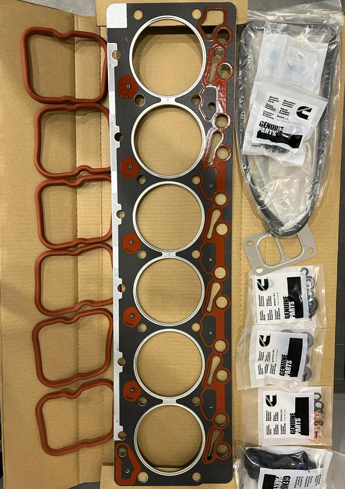 Ремкомплект ДВС Cummins 6BT5.9 4089649 (верхний)