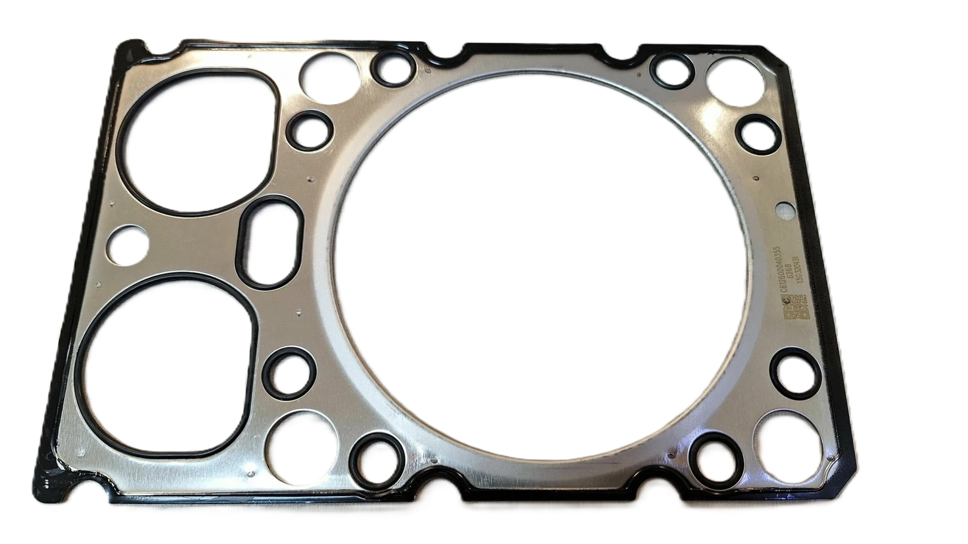 Прокладка ГБЦ WD615/WD10/LW541F металл (6шт-комплект)