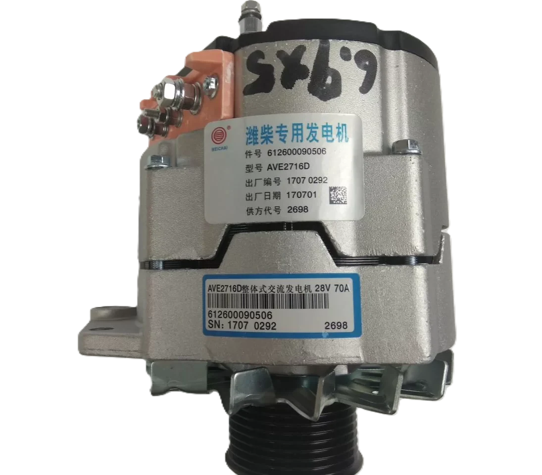 Генератор ручейковый шкив WP10 (612600090206)