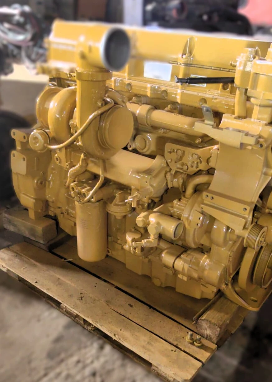 Двигатель Caterpillar C11 TXE оригинальный, восстановленный (14M, 966H)