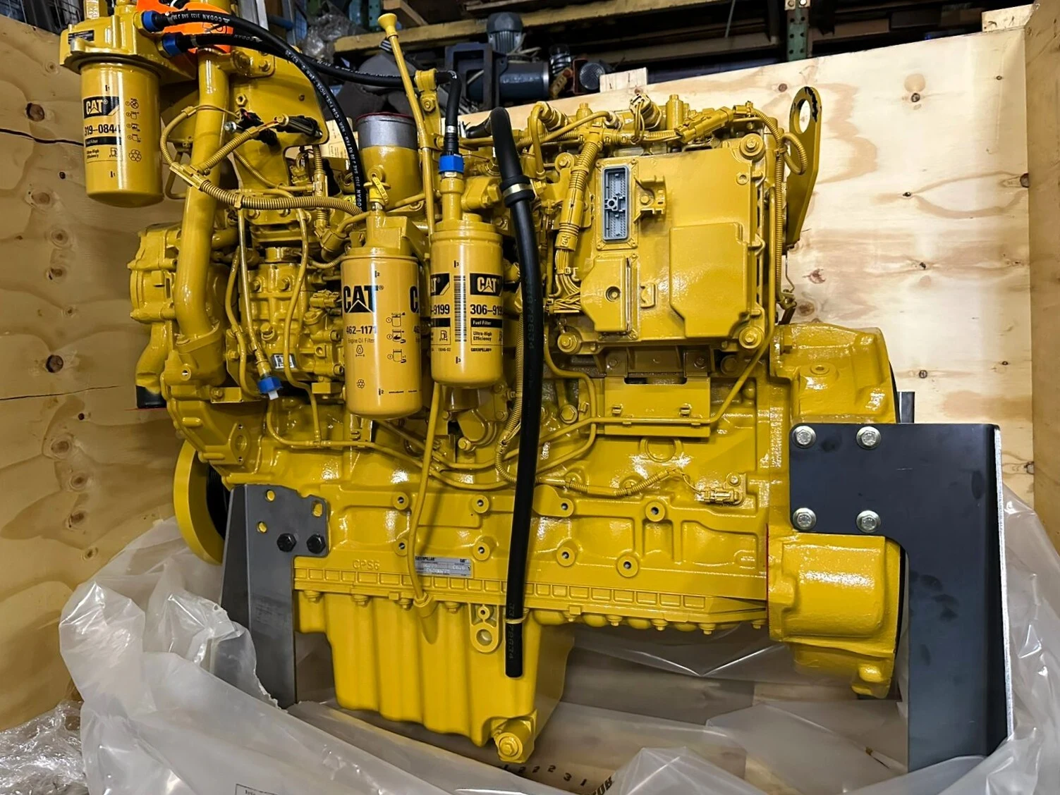 Двигатель Caterpillar C6.6 оригинал, новый (D5R, D6N)