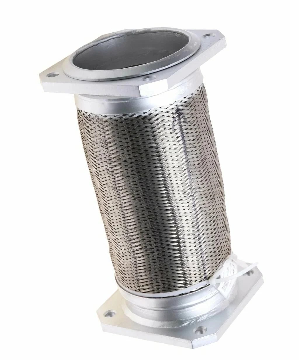 Гофра на глушитель L=330 (прямая) D135 d115 (патай) (фланец = квадрат-квадрат)