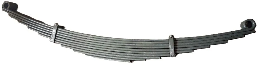 Лист передней ресоры №2 6х4 F3000 (сайлентблок) L=185 (толщина 16)