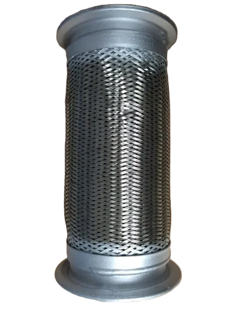 Гофра на глушитель Евро-4 F3000 L=260 (прямая) D135 d95 (фланец = круг-круг)